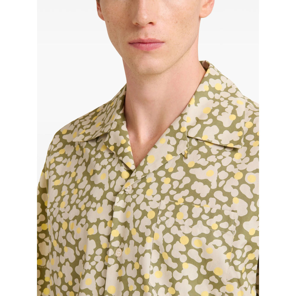 Earthy Abstract Pocket Shirt