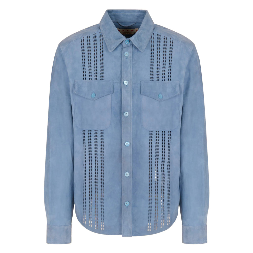 Ovine Leather Business Shirt
