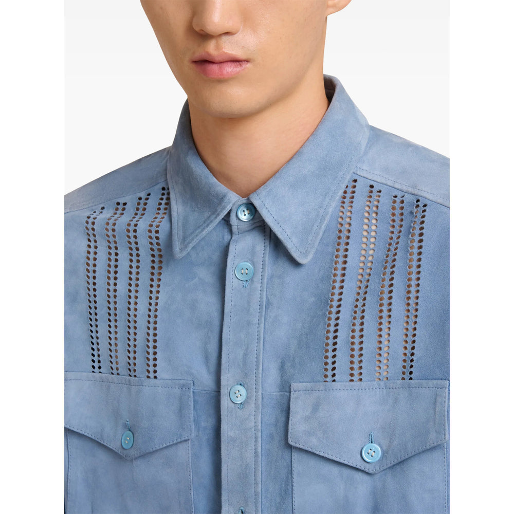 Ovine Leather Business Shirt