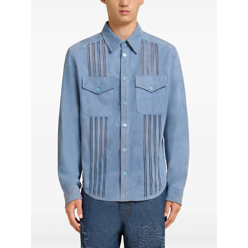 Ovine Leather Business Shirt