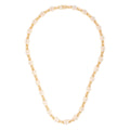 Sterling Silver Floral Chain Necklace