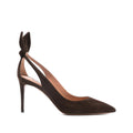 Pointed Bow Slingback Stiletto