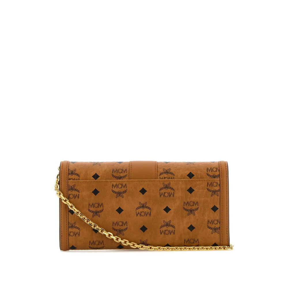 Rich Brown Monogram Satchel