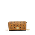 Camel Nappa Foldover Bag