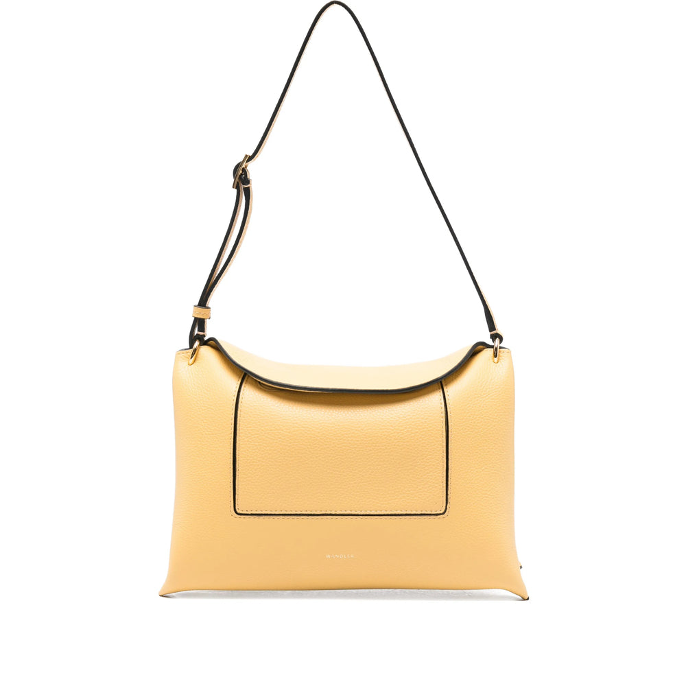 Gold-tone Calf Leather Tote