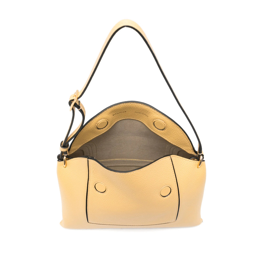 Gold-tone Calf Leather Tote