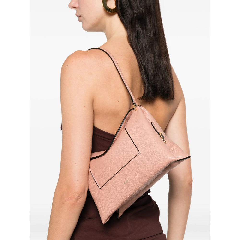 Soft Pink Top-handle Satchel