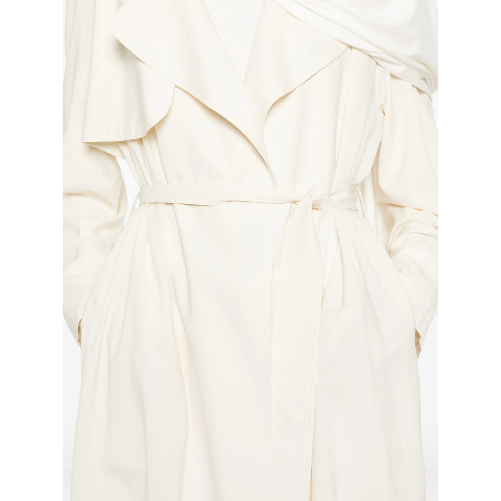 Belted Double-breasted Coat