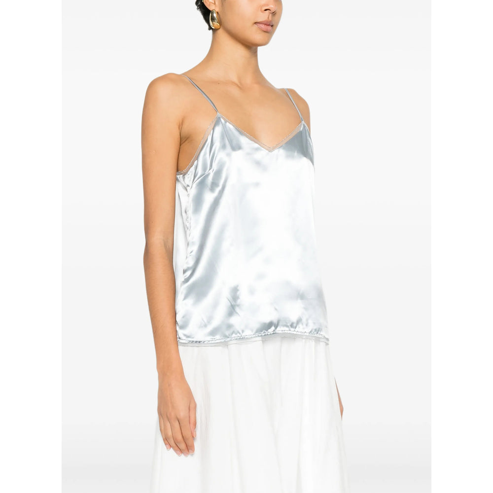 Tonal Spaghetti Strap Top