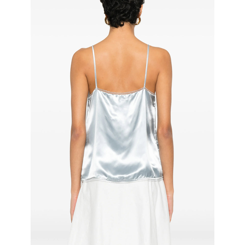 Tonal Spaghetti Strap Top