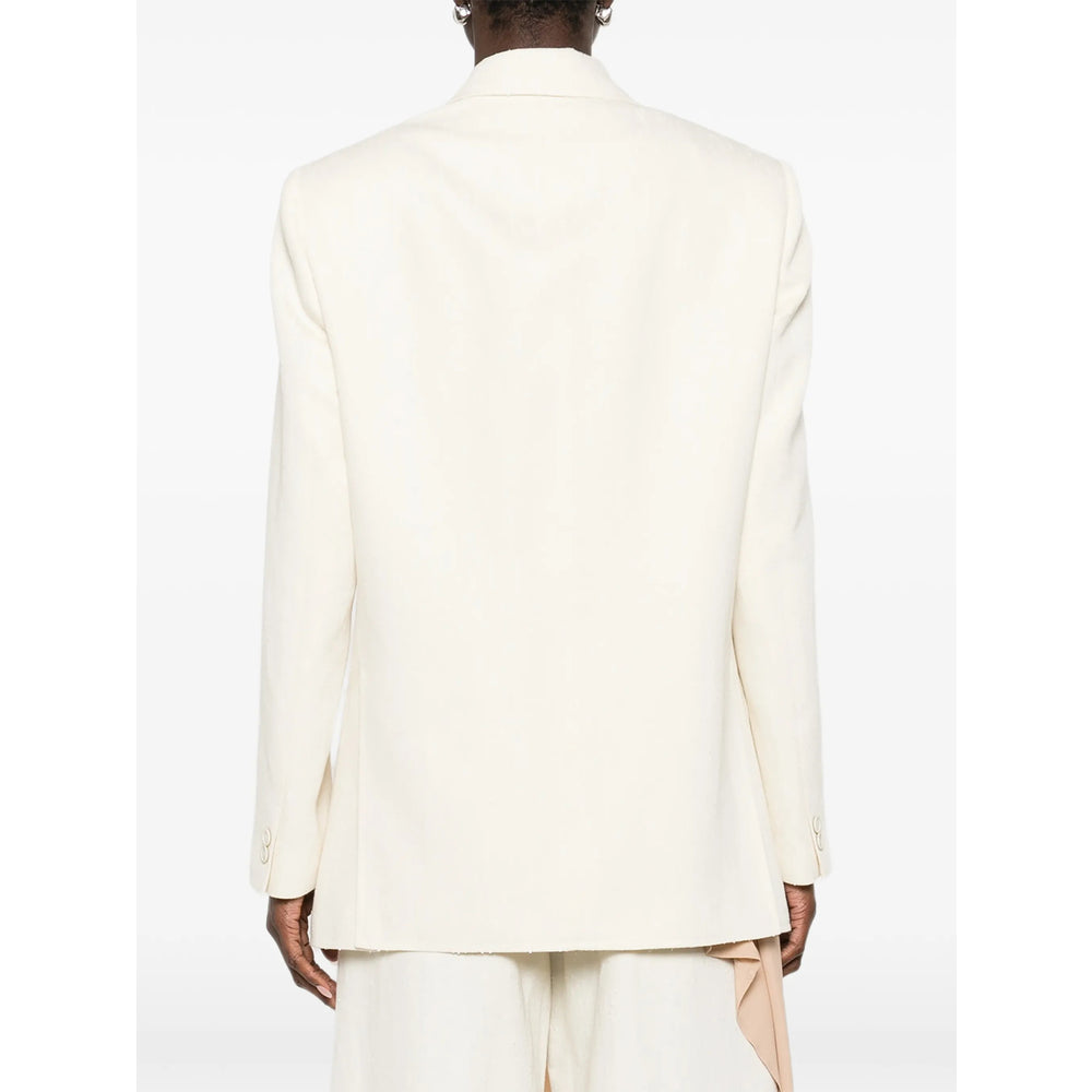 Crisp Double-breasted Jacket
