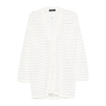 Crisp V-neck Cotton Linen Blouse