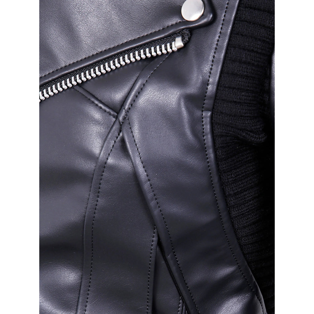 Belted Zip Front Jacket