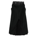 Sleek Black Wool Pant