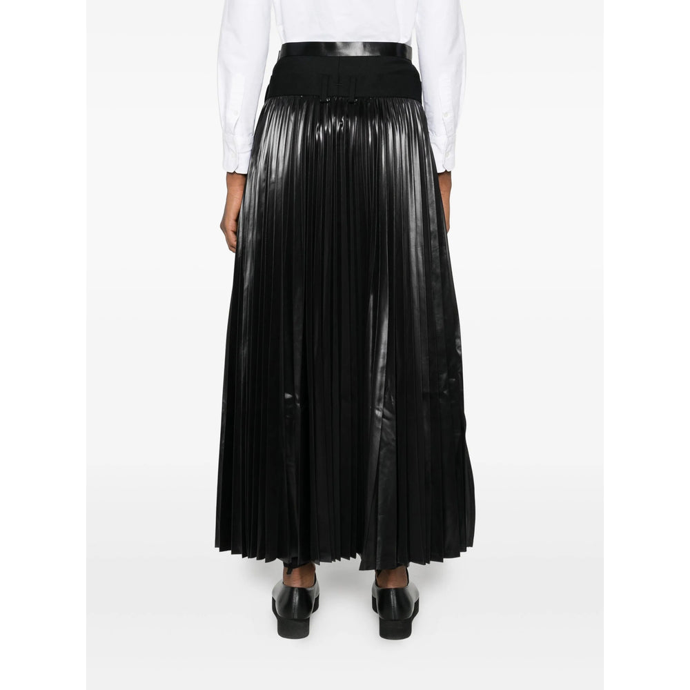 Sleek Black Wool Pant