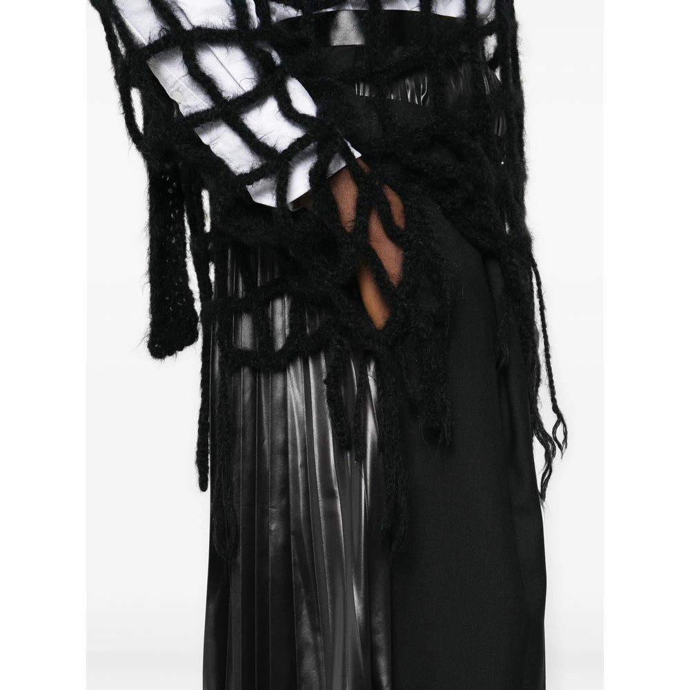 Sleek Black Wool Pant