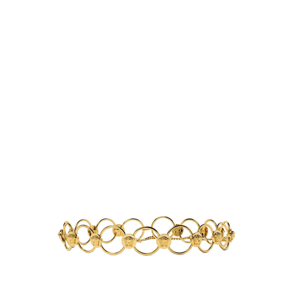 Gold-tone Medusa Adornment