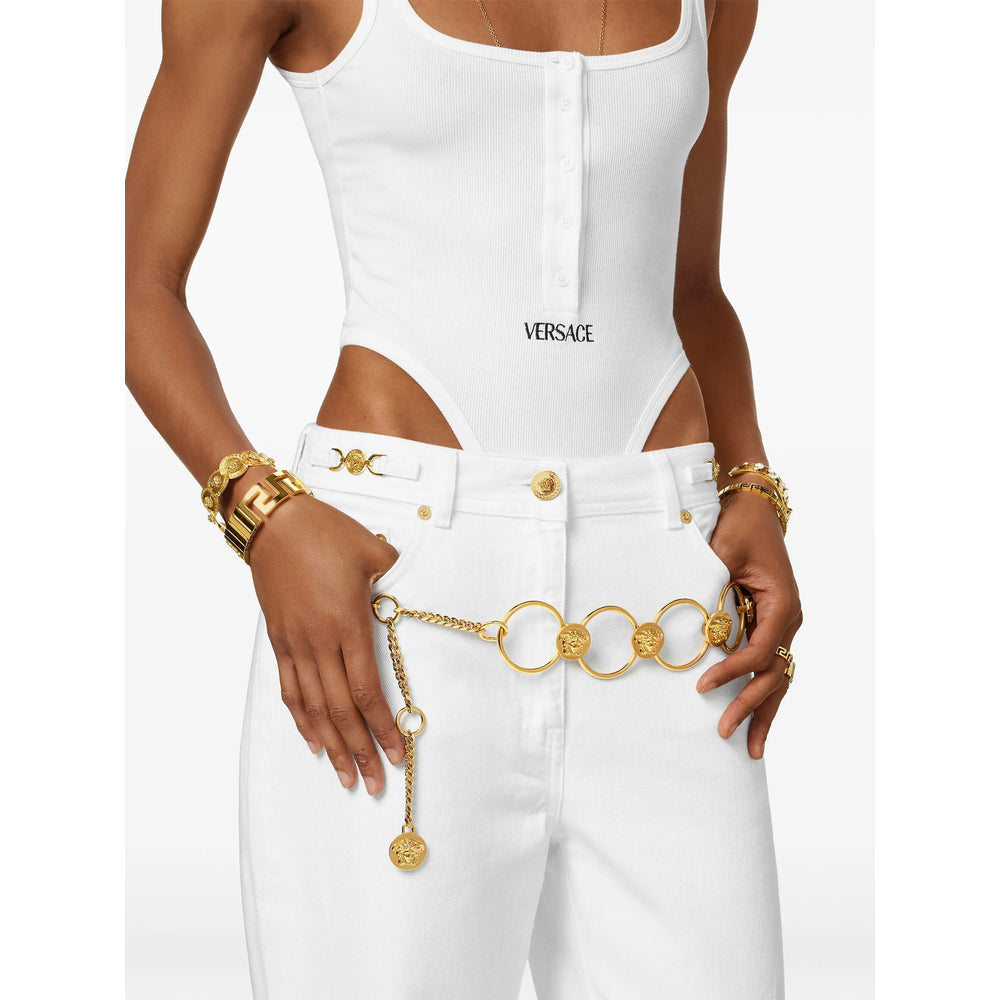 Gold-tone Medusa Adornment