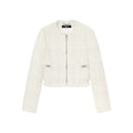 Chain Detail Cotton Jacket