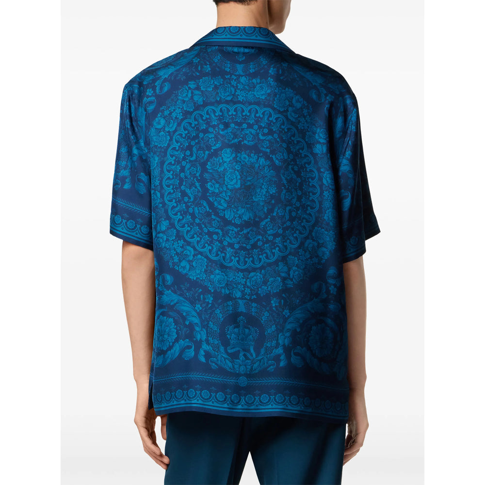 Silk Vibrance Button Collar