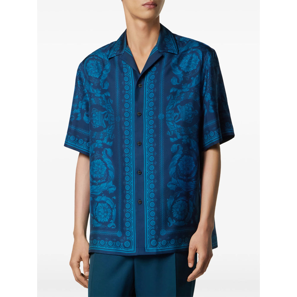 Silk Vibrance Button Collar