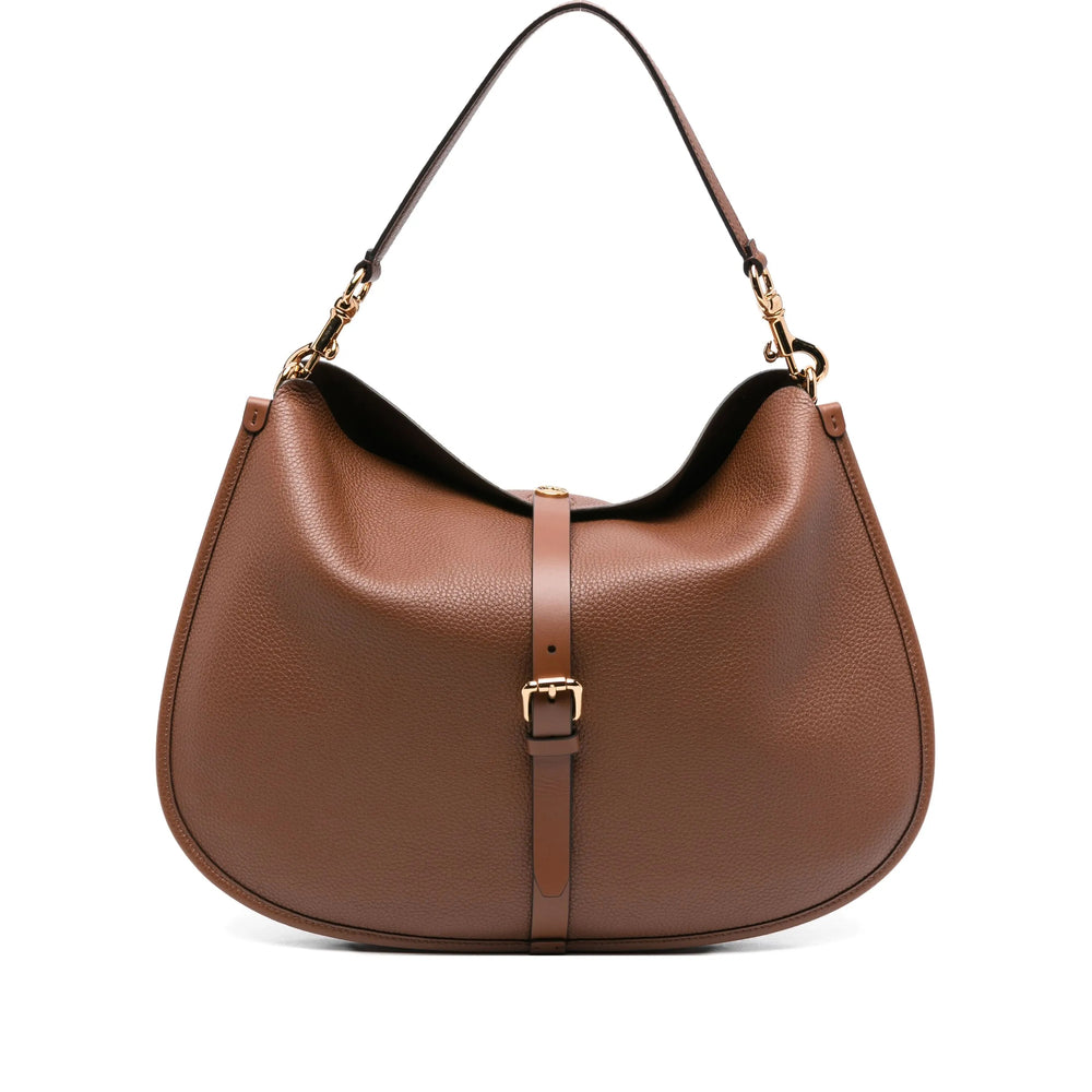 Brown Calf Leather Tote