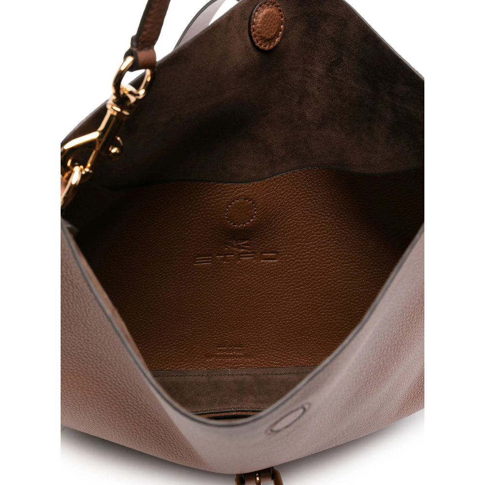 Brown Calf Leather Tote