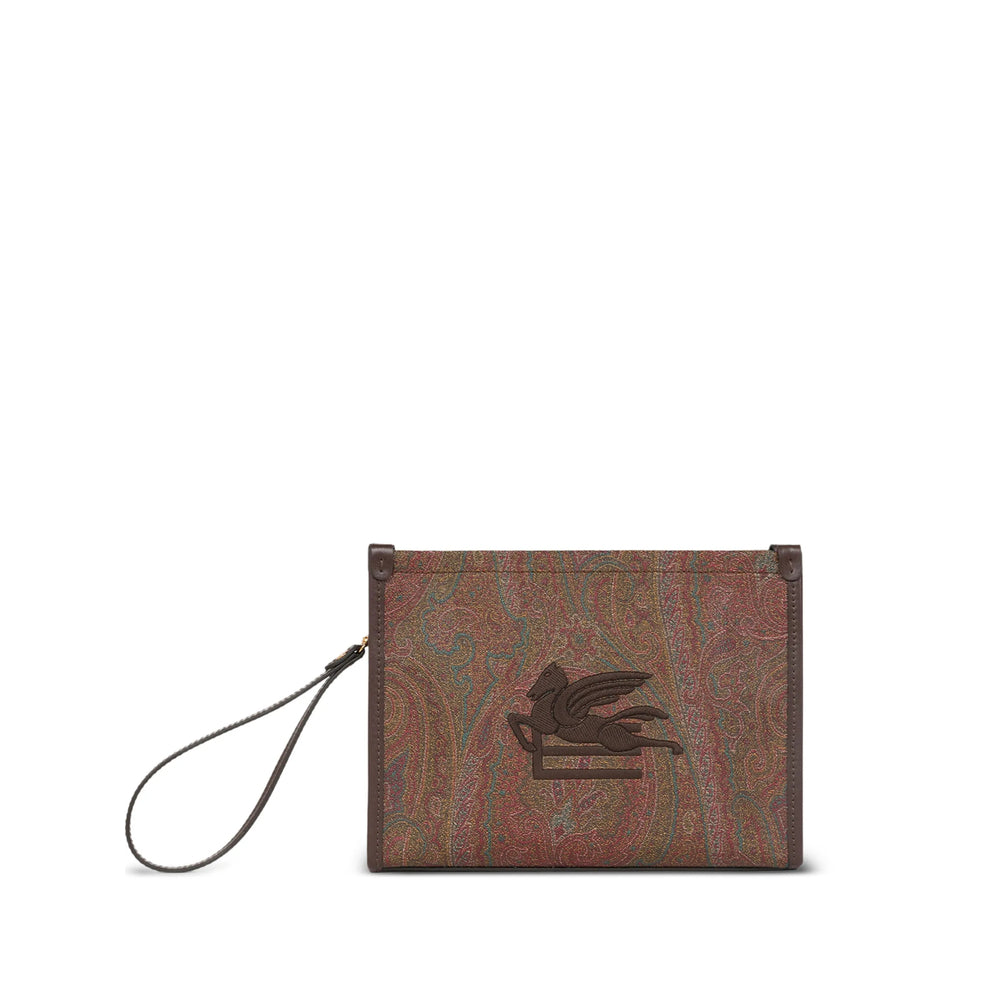Brown Paisley Pegaso Strap