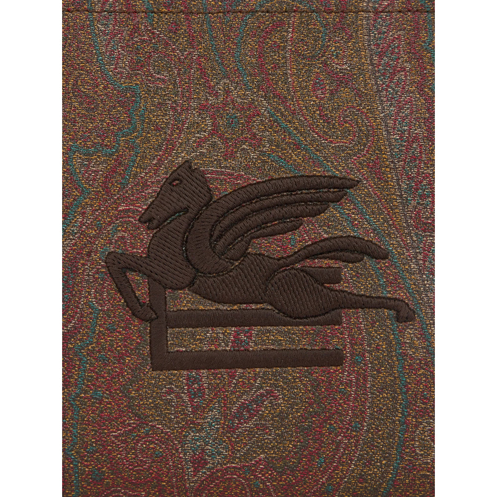 Brown Paisley Pegaso Strap