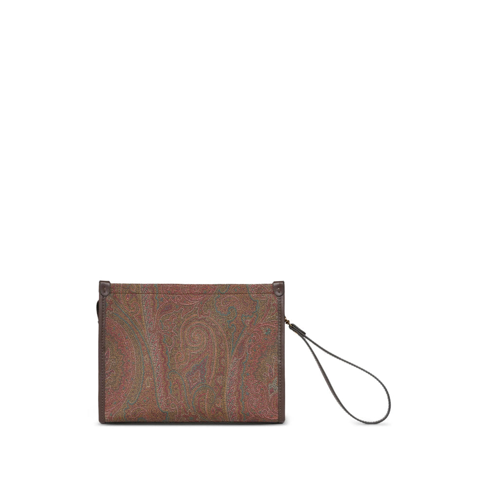 Brown Paisley Pegaso Strap