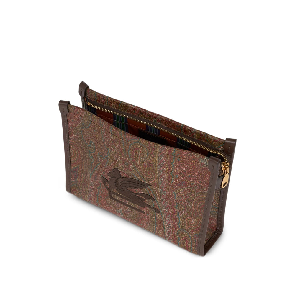 Brown Paisley Pegaso Strap