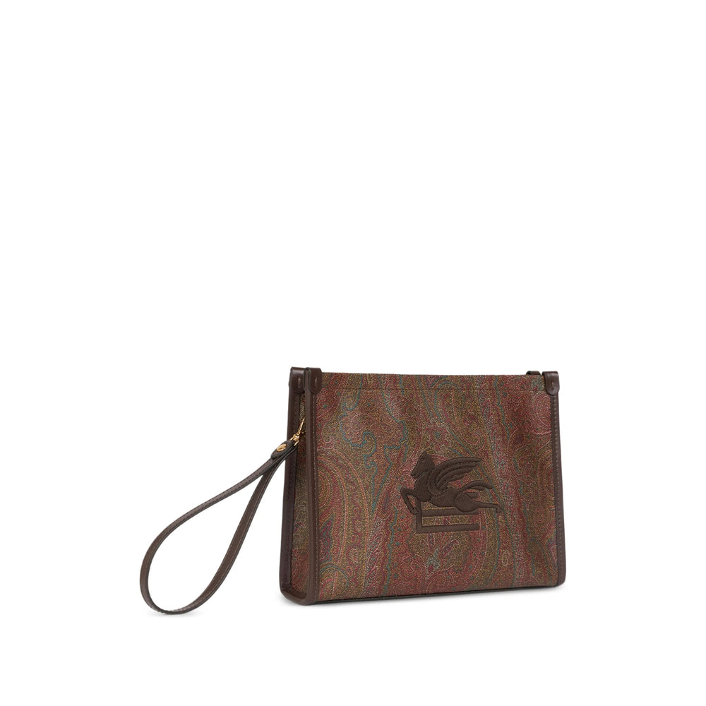 Brown Paisley Pegaso Strap