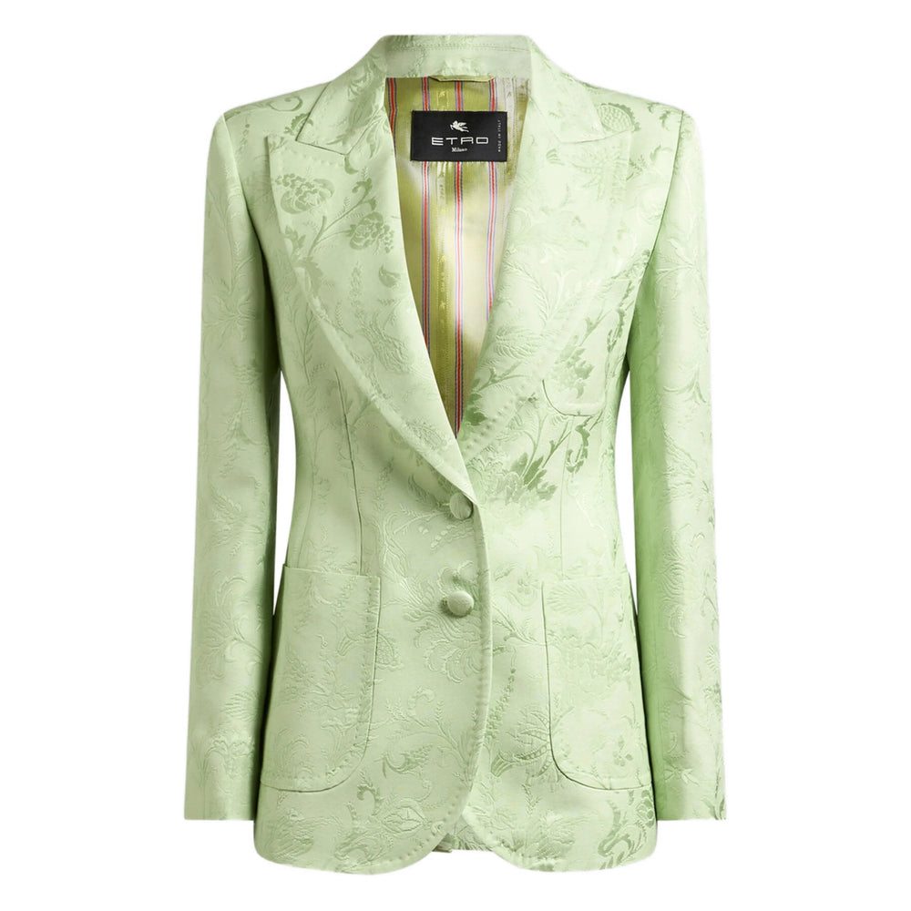 Whimsy Floral Cutaway Jacket