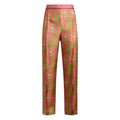 Soft Pink Paisley Twill Weave