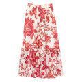 Ruffled Floral Tiered Dress