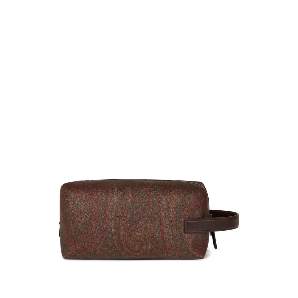 Multicoloured Paisley Top Handle Bag