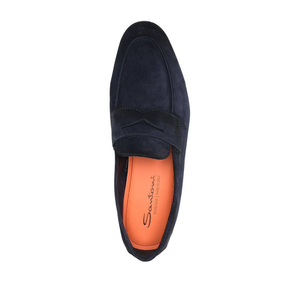 Suede Penny Slip-on