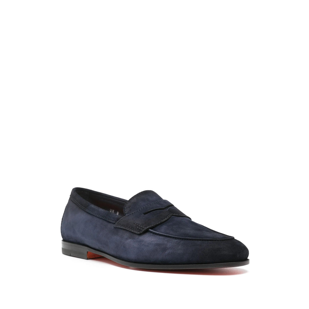 Suede Penny Slip-on