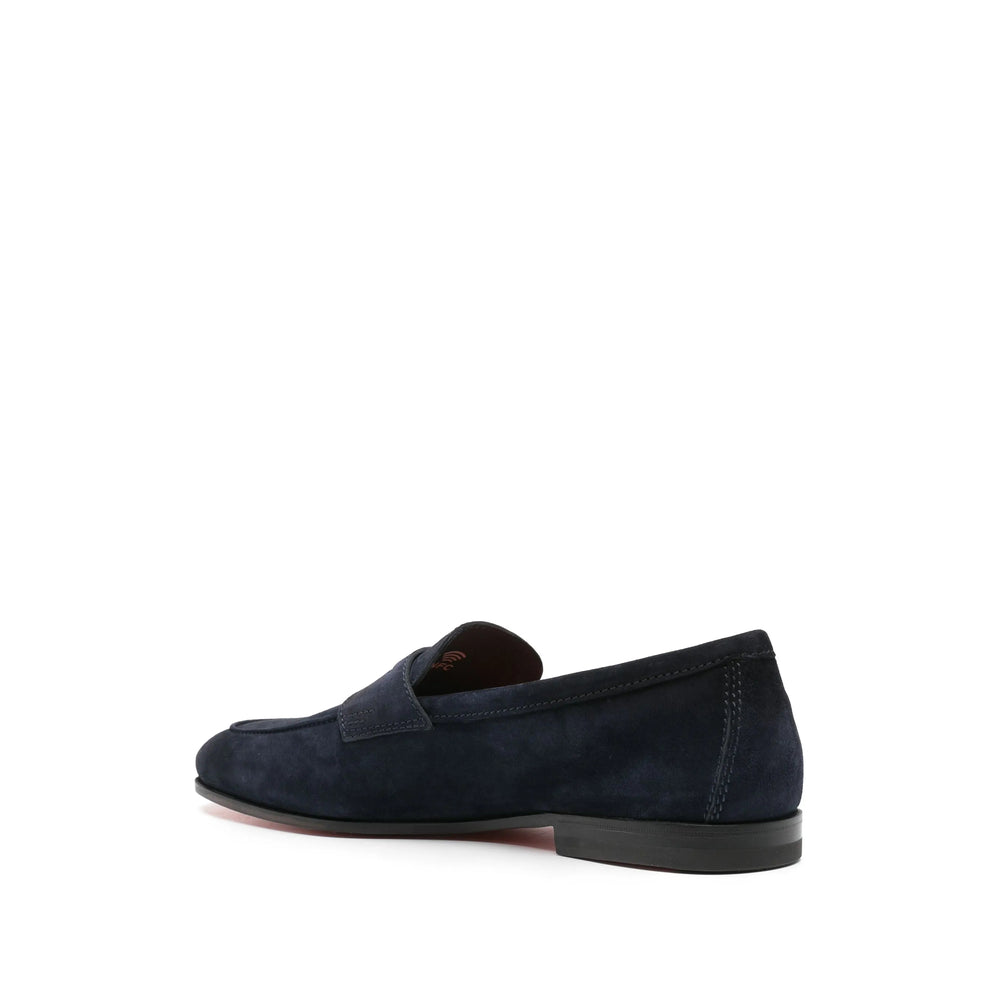 Suede Penny Slip-on