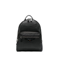 Black Pebble Leather Top-handle Bag