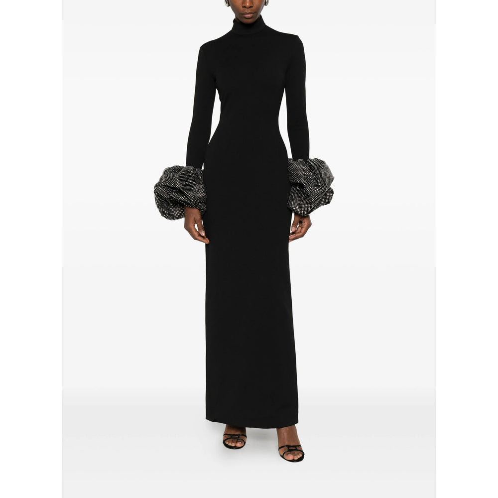 High-neck Ruffle Blouse