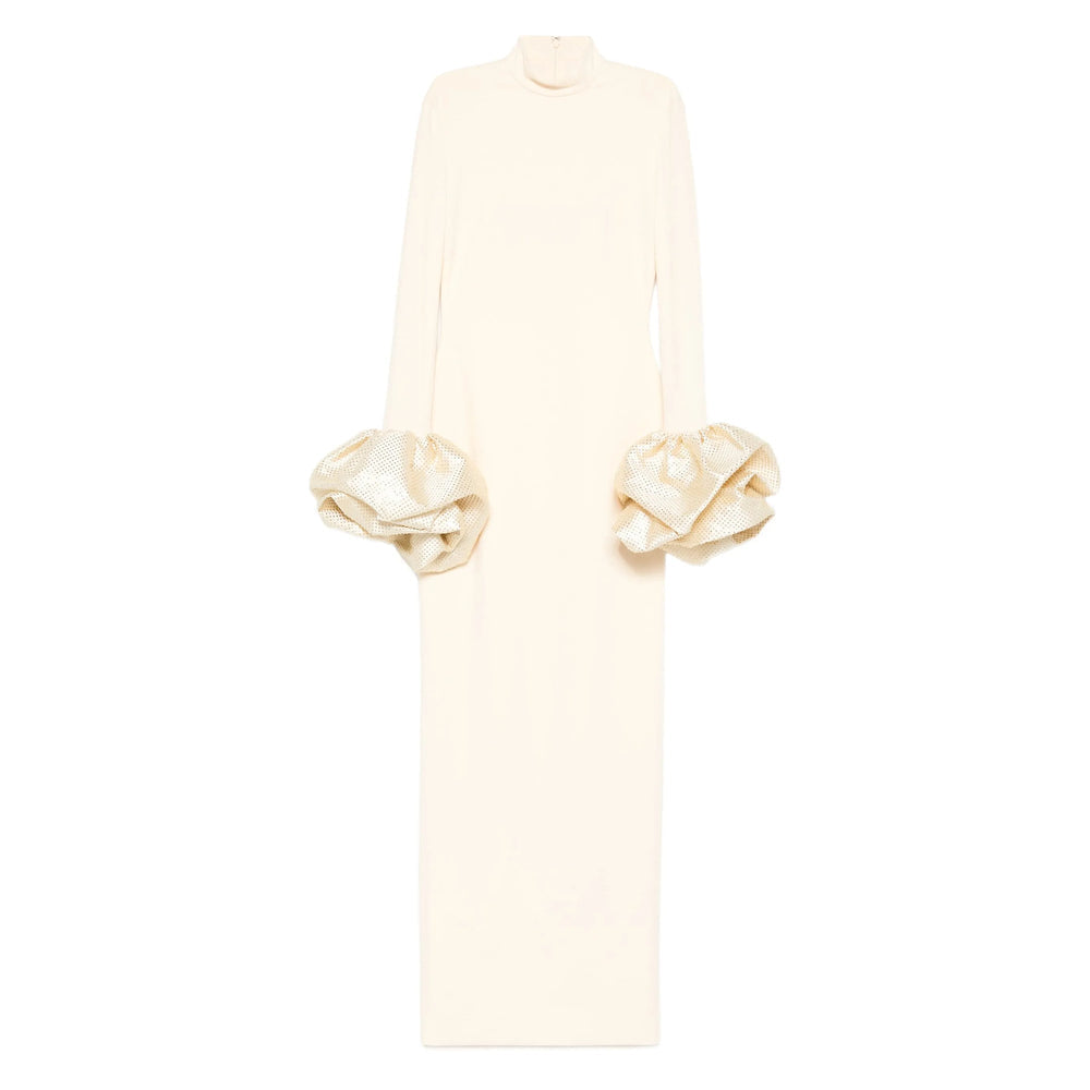 Soft Ruffle Blouse With Zip