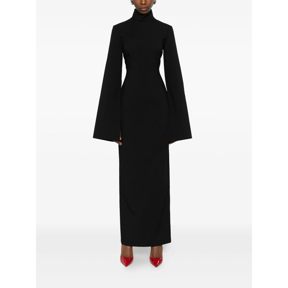 Sleek Clean-funnel Neck Sweater