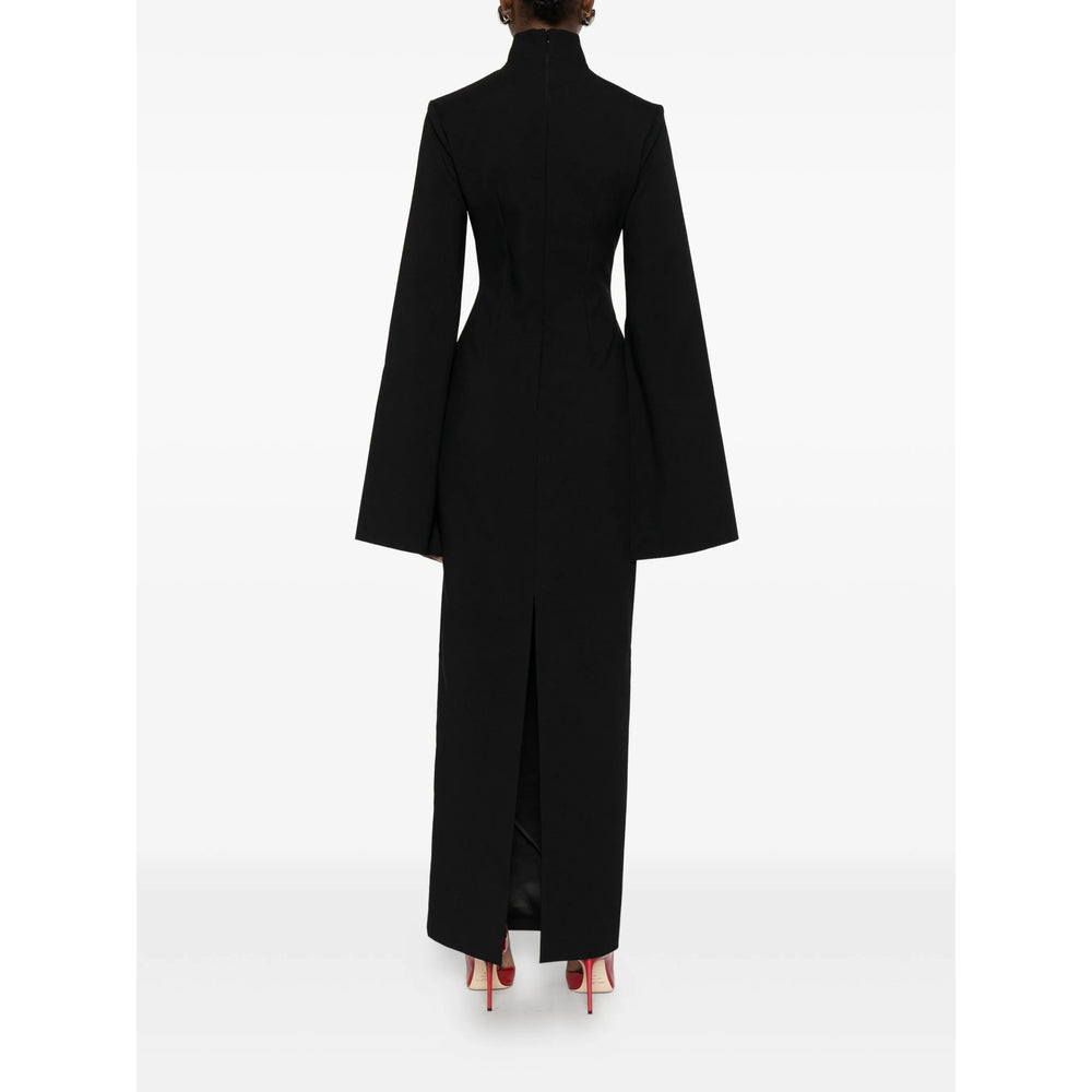 Sleek Clean-funnel Neck Sweater