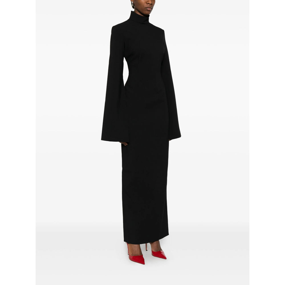 Sleek Clean-funnel Neck Sweater