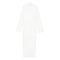 Streamlined Off-white Maxi Dress