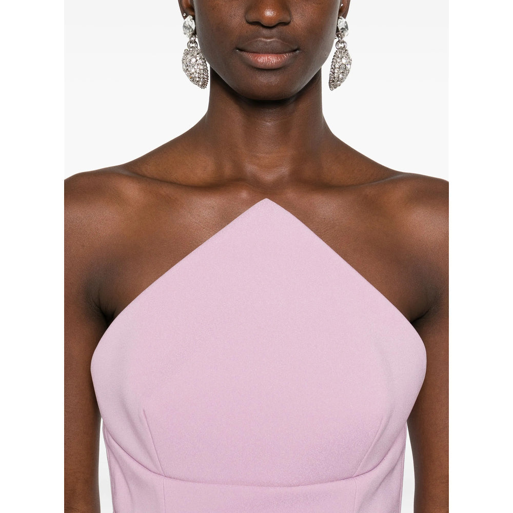 Delicate Pink Strapless Top