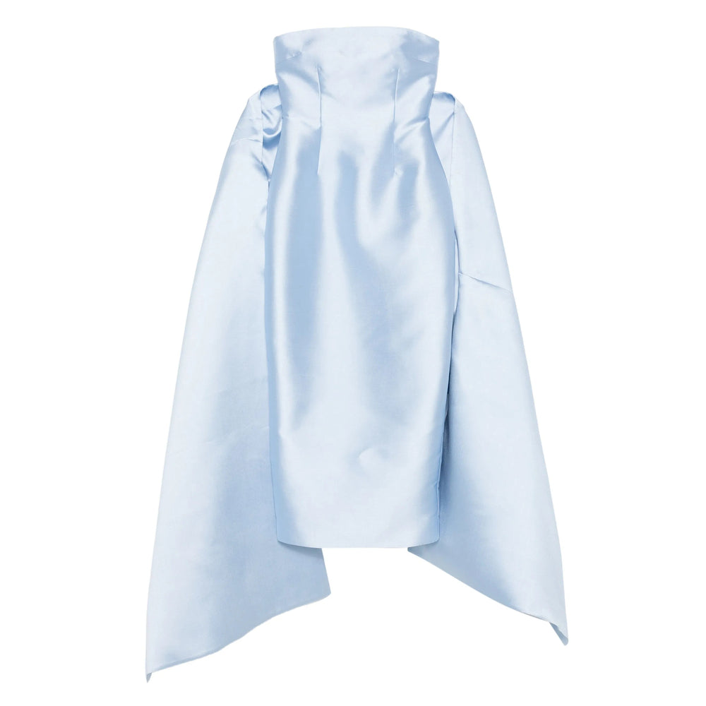 Ice Blue Statement Gown
