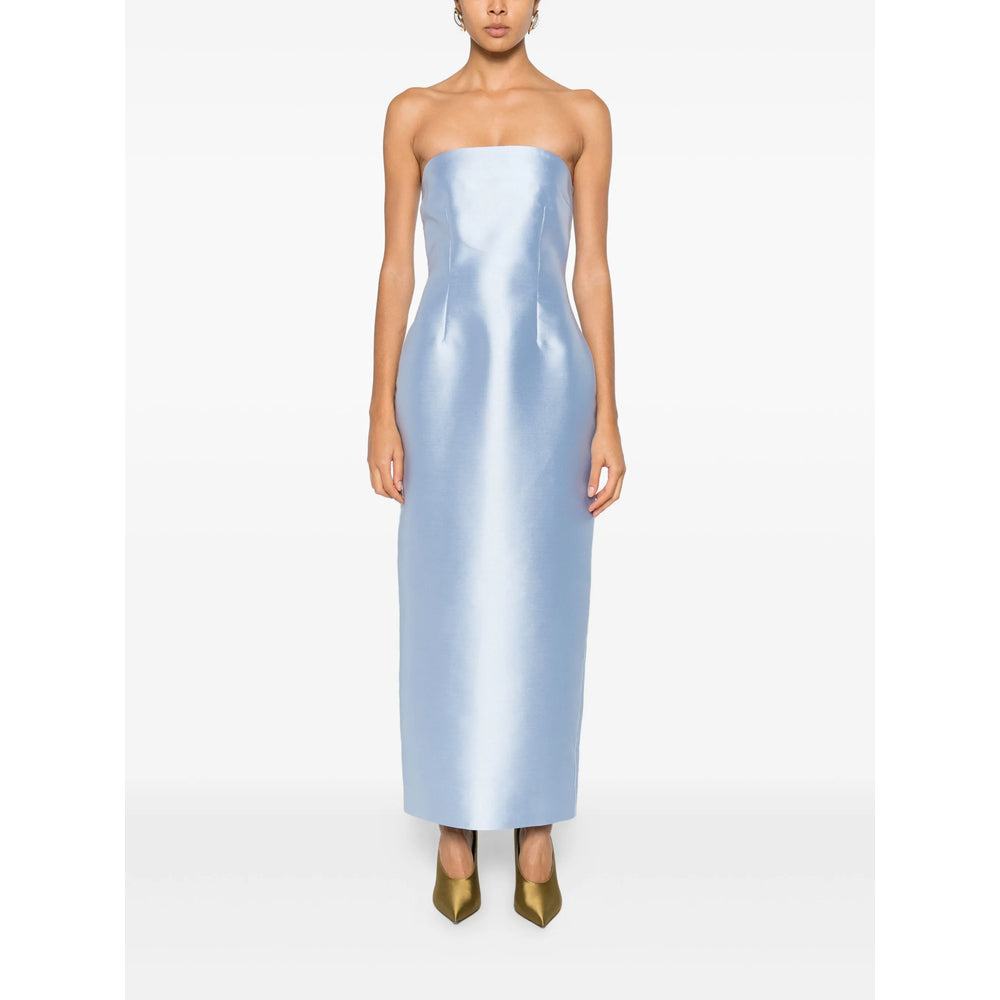 Ice Blue Statement Gown