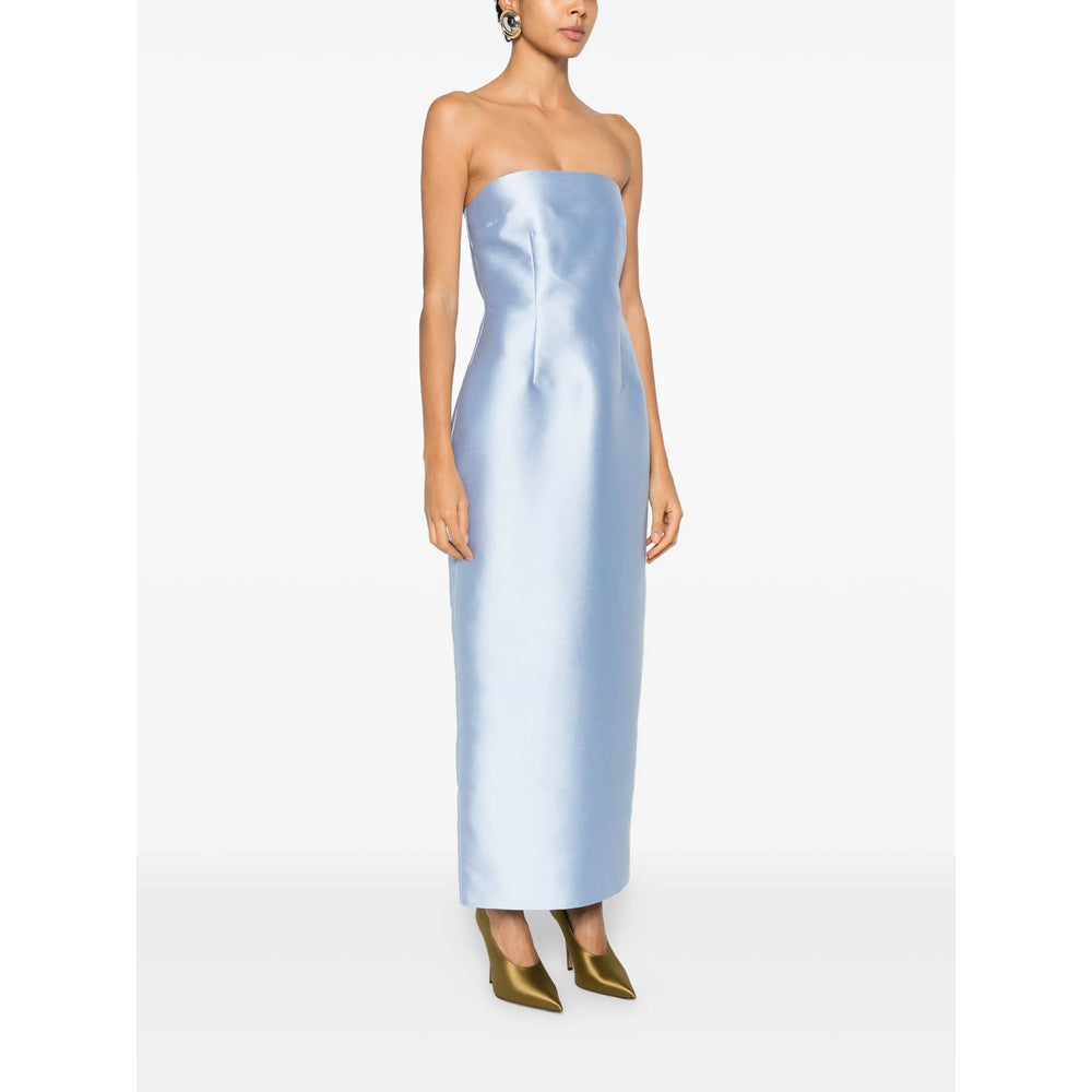 Ice Blue Statement Gown